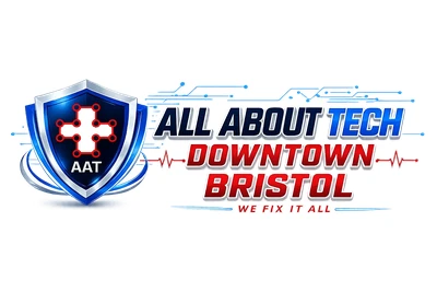 AAT All About Tech Downtown Bristol logo