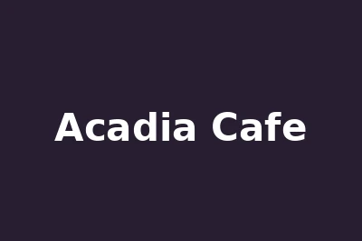 Acadia Cafe logo