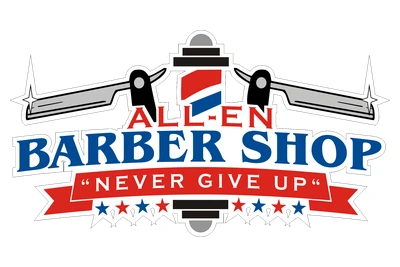 All-eN Barbershop logo