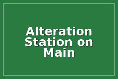 Alteration Station on Main logo