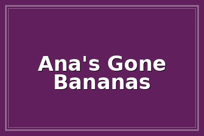 Ana's Gone Bananas logo