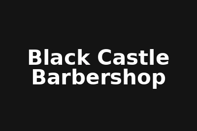 Aqeel at Black Castle Barbershop logo