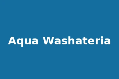 Aqua Washateria logo