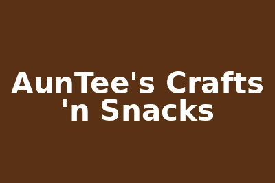 AunTee’s Crafts ‘n Snacks logo