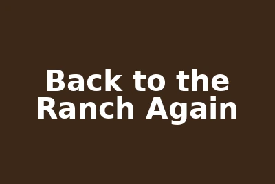 Back to the Ranch Again logo
