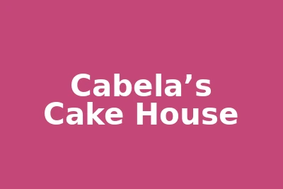 Cabela’s Cake House logo