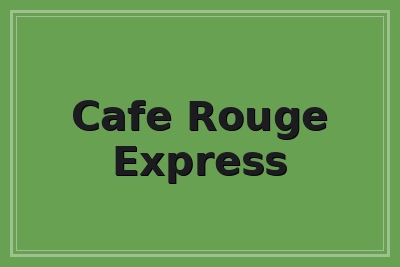 Cafe Rouge Express logo