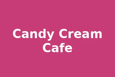Candy Cream Cafe logo