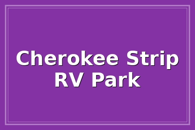 Cherokee Strip RV park logo