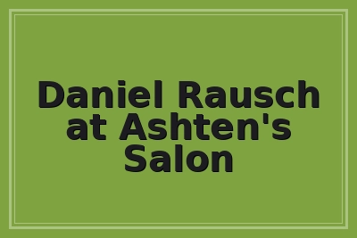 Daniel Rausch at Ashten's Salon logo