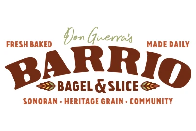 Don Guerra's Barrio Bagel & Slice logo