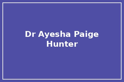 Dr. Ayesha Paige Hunter logo