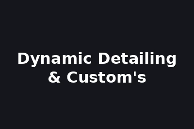 Dynamic Detailing & Custom’s logo