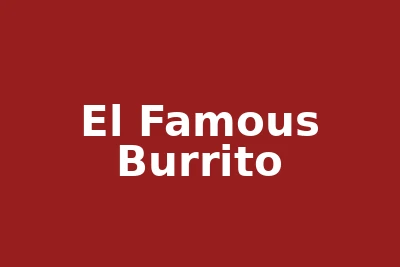 El Famous Burrito logo