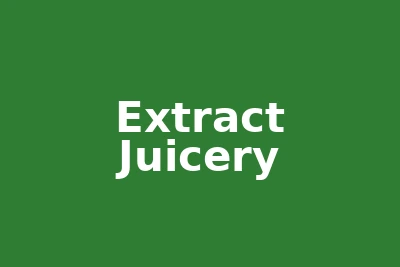 Extract Juicery logo