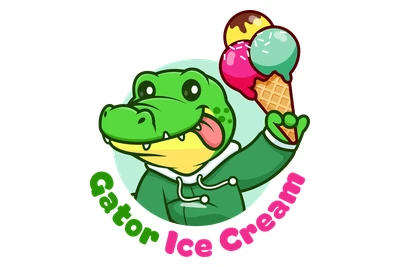 Gator Ice Cream logo