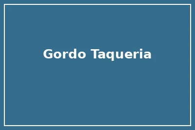 Gordo Taqueria logo