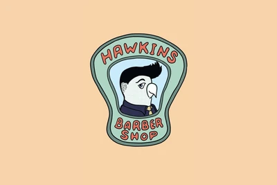 Hawkins Barbershop logo