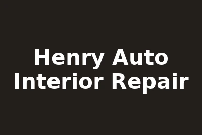 Henry Auto Interior Repair logo