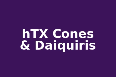 hTX Cones and Daiquiris logo
