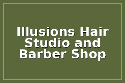 Illusions Hair Studio and Barber Shop logo