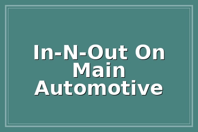 In-N-Out On Main Automotive logo