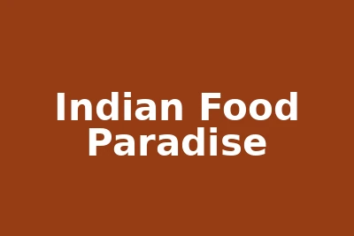 Indian Food Paradise logo