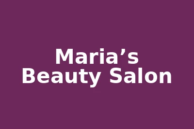 Maria’s Beauty Salon logo