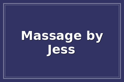 Massage by Jess logo