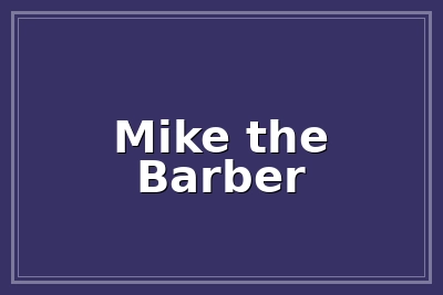 Mike The Barber at Faded Styles Barbershop logo