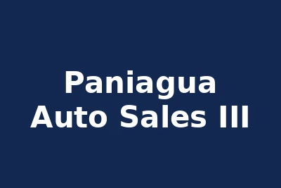 Paniagua Auto Sales III logo