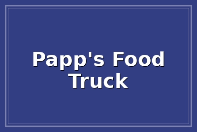 Papp's Food Truck logo