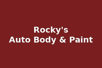 Rocky's Auto Body & Paint logo