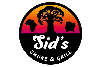 Sid's Gourmet Smoke N Grill logo