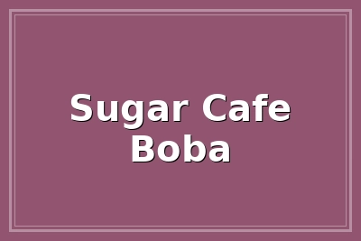 Sugar Cafe & Boba logo