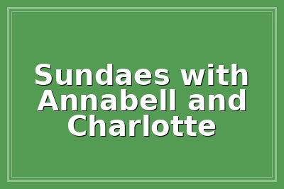 Sundaes with Annabell and Charlotte logo