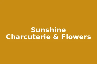 Sunshine charcuterie & flowers logo
