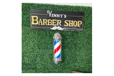 Vinny's Barber Shop logo