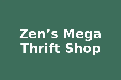 Zen’s Mega Thrift Shop logo